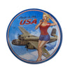 Made in the USA Dome Metal Sign (15")